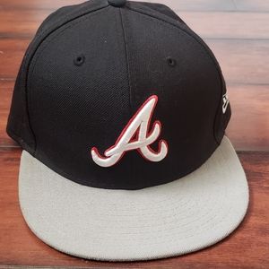 Two straight brim caps